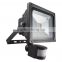 High quality 20W led flood light motion sensor light