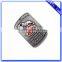 Wholesale zinc alloy silver nickel plated promotional dog tag
