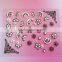 Christmas Custom 2D Heart Shaped Nail Art Decals Lovely Decorative Nail Stickers Nail Decoration Accessories Nails Suppliers