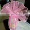 Organza drawstring bag used in gift packaging/ wine organza bag