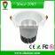 high quality no glare cob 20w led down light ac85-265v 3000k 4000k 5000k 6000k