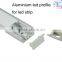 China most popular aluminum led profile housing for recessed wall lights