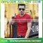 New design men's short sleeve o-neck 180g 95% polyester 5% lycra balnk elastic t shirts