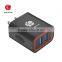 HUNDA Internatonal Travel 2-Port USB Wall Charger 12W 5V 2.4A for Iphone, Camera,Tablets