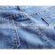 2016 Summer Fashion Women Ankle Length Pencil Pants High Waist Patch Destroyed Skinny Light Blue Jeans Woman