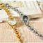 Crystal On the Case Lady Fashion Alloy Quartz Japan Movt Watches