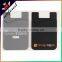 Custom made silicone adhesive phone card smart wallet