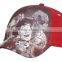 printing hat and cap good market Striped wholesale baseball cap hats