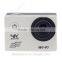 SJ8000 4K 30fps MOV IMX179 WIFI Sports Helmet Camera Sliver+Remote Control