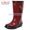 Insulated safety rubber boots for live work