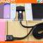 PNGXE Hot selling 360 degree rotating 2in1 usb charge cable for iphone and samsung