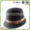 High Quality Fashion Custom Wool Felt Fedora Hat Wholesale