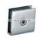 Glass to wall shower glass door clamp