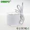 DC9-12V Wired Mini White wall-mounted Siren for alrarm system PST-MS102