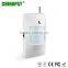Good price 6F22 battery 9V Open distance100-150m wall-mounted wireless PIR Infrared detector PST-IR200