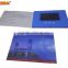 Hot 10 inch chrome paper uv printing lcd video greeting card digital business card video brochure for advertising