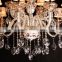 glass crystal candelabra lights for wedding decorations