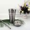 16oz customer logo insulated tumbler travel mug double wall vacuum stainless steel water bottle coffe mug with lid