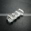 23*13mm Transparent Natura Crystal Quartz Half Hole Drilled Pendant Charm DIY Jewelry Findings Supplies 4140009