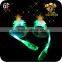 Christmas Party Decoration Christmas Tree Shaped Flashing Led Sunglasses