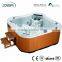 Medium Size Big Seats Square 5 Person Resin Outdoor Spa Prices JY8003