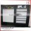 Elegant and graceful cusotmized wooden retail display tables for clothing display/hanging wall display cabinets