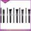 10pcs Professional Custom Kabuki Synthetic Makeup Brush Set
