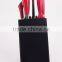 iron royal kitchen knife set with black wooden /rack/shelf