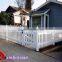 wrought iron welded picket mesh fence