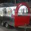 for small business food cart trailer/food trailer machine