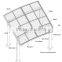 New-design collapsible aluminium carport tent HX115