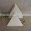 Triangle natural cheap wooden christmas gift box