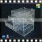 2016 Modern pure acrylic makeup organizer, cosmetic box with drawers,acrylic spinning lipstick holder