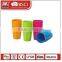 Wholesales 12oz /24oz acrylic plastic Tumbler straw /Plastic disposable cup with straw and llid