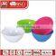 5 pcs bowl set/plastic bowl set/5pcs pp salad mixing bowl