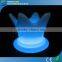 Computer Control Wedding Decorative Chess RGB Colors Illuminated LED Light Queen Crown