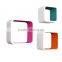 fashion round plastic decorative wall mount shelf