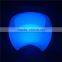 Hot Sale LED Bar Furniture Color Changing Plastic Chairs with Remore Control