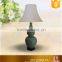 Jingdezhen navy color ceramic table lamps small