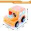 Funny pull back car cartoon figure toys mini car for kids