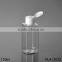 round shape 120ml plastic bottle body lotion 120ml plastic bottle with flip top cap
