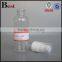cosmetic packaging clear round shoulder 60ml pet bottle skin care lotion pp pump plastic bottle pet china suppliers wholesale