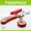 S2-1435 7-1/4" PP + TPR and Stainless Steel 3 Blades With Cover Herb Scissors