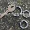 TK-2307 30MM Titanium Alloy TC4 Octagon Key Chain Key Ring