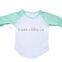 Wholesale Children Clothing Blank Tshirt T Shirt Tee Icing Manufacturer Online Girl Ruffle Raglan