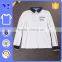 Navy blue neckline and sleeves hem cartton printed CB t-shirt