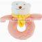 wholesale baby wrist rattle animal toy plush toy rattle