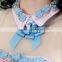 MGOO High Quality Hand Made Fairy Blue Prom Dresses Big Ball Tulle Dress Beautiful Vestidos YDYS15B0016