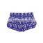 purple color new style print women's swim shorts