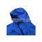Fashion Men's Windbreaker Warm Blue Jacket With Hood